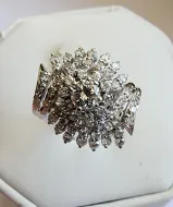 Gold Diamond Ring 14Kt