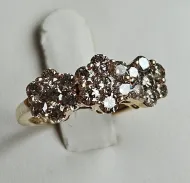 Gold Diamond Ring 14Kt