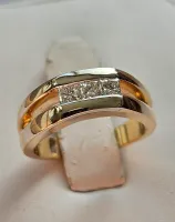 Gold Diamond Ring 14-18Kt