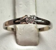 Gold Diamond Ring 10Kt