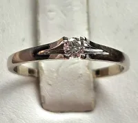 Gold Diamond Ring 10Kt